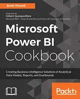 Cover of Microsoft Power BI Cookbook